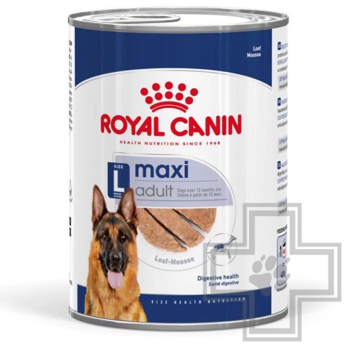 Влажный корм Royal Canin MAXI ADULT влажная диета для собак 410 г