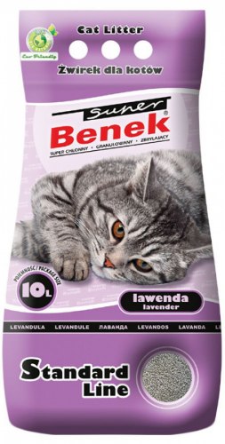 Наполнитель S.Benek стандарт лаванда 10 л