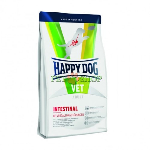 Сухой корм Happy Dog Intestinal при острых или хронических заболеваниях ЖКТ 12 кг