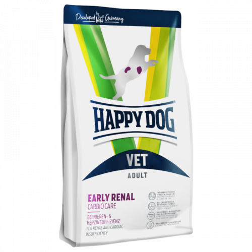 Сухой корм Happy Dog VET VET Diät Early Renal & Cardio:при почечной или сердечной недостаточности 4 кг