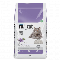 Наполнитель RO-CAT комкующийся бентонитовый Lavander , 5 л