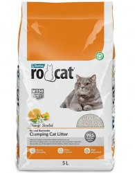 Наполнитель RO-CAT комкующийся бентонитовый (цитрус) 5 л