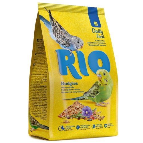Сухой корм RIO для волнистых попугайчиков, 500 г
