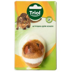 Игрушка Triol для кошек вибрирующая "Мышь", 60 мм