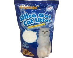 Наполнитель Elegant cat силикагелевый с ароматом Клубники 7,6 л