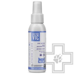 Лосьон Doctor VIC для гигиены глаз собак и кошек, 100 мл