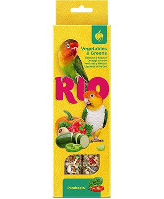 Палочки RIO для средних попугаев с овощами и зеленью 75*2