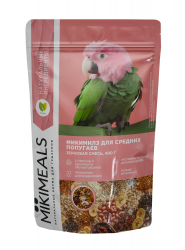 Корм MIKIMEALS для средних попугаев 400 г