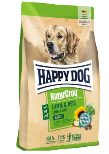 Сухой корм Happy Dog 60526 NaturCroq Lamm&Reis 22/9 (ягненок и рис) 15 кг