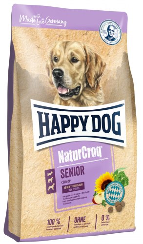 Сухой корм Happy Dog 60532 NaturCroq Senior 19/8 (птица, телятина) 15 кг.