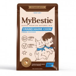 Сухой корм НА РАЗВЕС MyBestie Grand Maine Coon (Курица) для взрослых кошек породы Мейн-кун