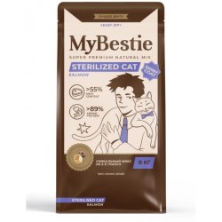Сухой корм НА РАЗВЕС MyBestie Sterilized Cat salmon (Лосось) Сухой корм для стерилизованных кошек