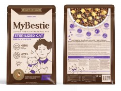 Сухой корм НА РАЗВЕС MyBestie Sterilized Cat (Курица) для стерил. кошек и кастрир. котов