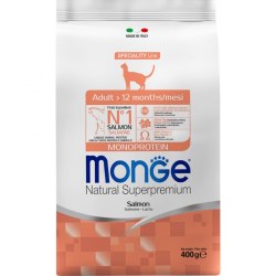 Сухой корм НА РАЗВЕС Monge Cat Monoprotein Adult (Лосось) монопротеин для кошек 1 кг