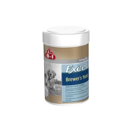 Добавка 8 in 1 Excel Brewer's Yeast 1430 таб (1 таб на 4 кг).
