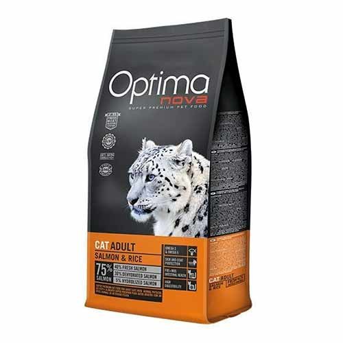Сухой корм Optimanova CAT ADULT SALMON & RICE 2 кг