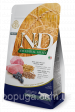 Сухой корм Farmina N&D Ancestral Grain Cat Lamb & Blueberry Adult 10 кг. Низкозерновой корм для кошек ягнёнок и черника