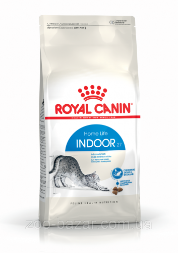 Сухой корм Royal Canin INDOOR -0,4 кг, для взрослых кошек живущих в помещении