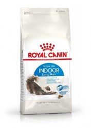 Сухой корм Royal Canin INDOOR LONG HAIR - 0,4 кг, для домашних длинношерстныхных кошек