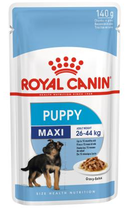 Влажный корм Royal Canin Maxi Puppy 140г/10 шт, в соусе