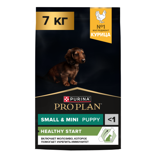 Сухой корм Pro Plan Small & Mini Puppy Healthy Start (Курица) - 7 кг