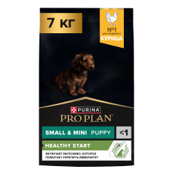 Сухой корм Pro Plan Small & Mini Puppy Healthy Start (Курица) - 7 кг