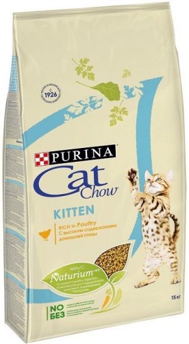 Сухой корм Cat Chow Cat Chow для котят (с курицей) - 0,4 кг