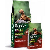 Сухой корм Monge Dog BWILD GF Adult LAMB 2,5 кг