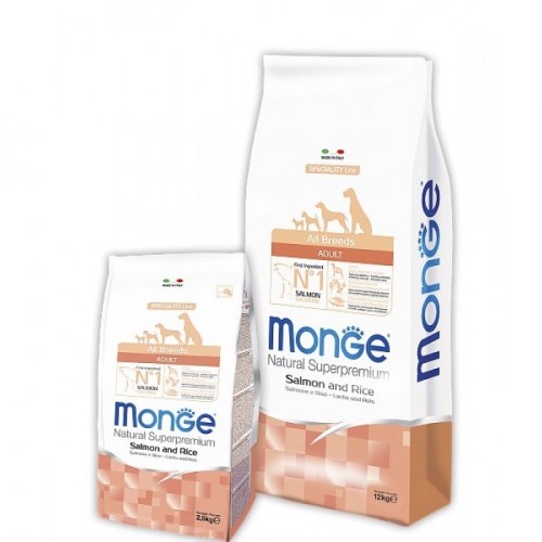 Сухой корм Monge Dog SPECIALITY Salmon&Rice 15 кг