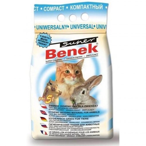 Наполнитель S.Benek 5 л. Uniwersalny Compact