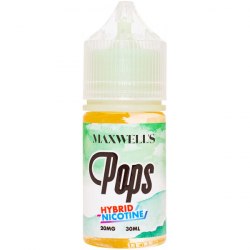 Жидкость Maxwells SALT Pops 30мл 20мг (HYBRID) Maxwells