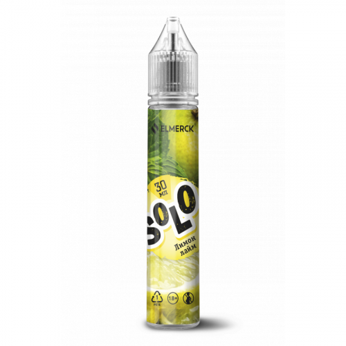 Жидкость Solo Лимон Лайм 30мл 6мг