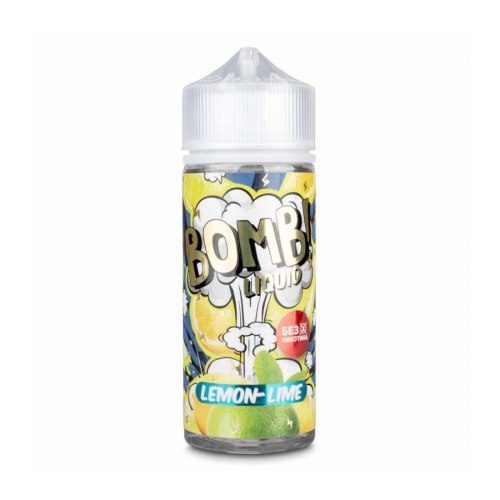 Жидкость Bomb! Liquid Lemon-Lime 120мл 0мг + никобустер