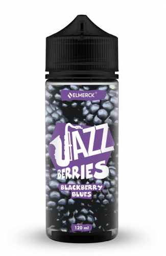 Жидкость Jazz Berries - BLACKBERRY BLUES 120 мл 6 мг Elmerck