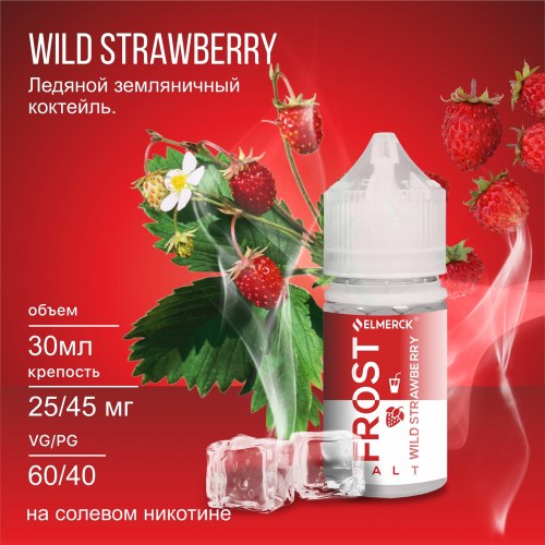 Жидкость Frost SALT Wild Strawberry 30 мл 25 мг