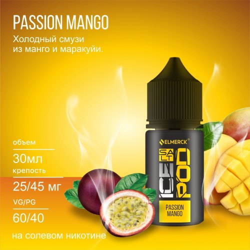 Жидкость Icepod SALT Passion Mango 30 мл 20 мг/мл