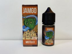 Жидкость JAMGO SALT Mister V (Йогурт персик-ваниль) 30 мл 45 мг VooDoo LAB