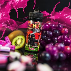 Жидкость Candy Ninja - Kiwi Grape Gum 120мл 3мг