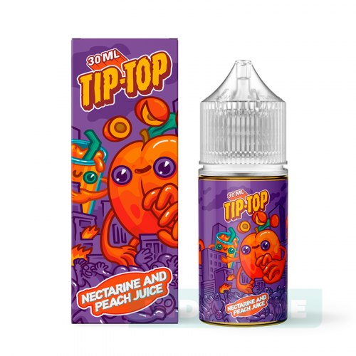 Жидкость TIP-TOP SALT - Nectarine & Peach Juice 30мл 20мг STRONG