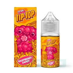 Жидкость TIP-TOP SALT - Raspberry Candy 30мл 20мг STRONG