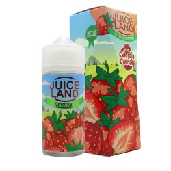 Жидкость JUICELAND Strawberry 100 мл 0 мг Cotton Candy