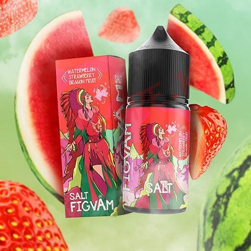 Жидкость Figvam Salt - Watermelon Strawberry Dragon Fruit 30 мл 20 мг S (35мг)
