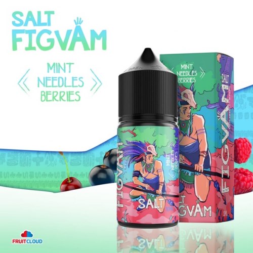 Жидкость Figvam Salt - Mint Needles Berries 30 мл 20 мг S (35мг)