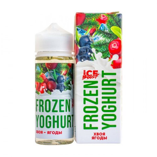 Жидкость Frozen Yoghurt Хвоя ягоды ice boost 120мл