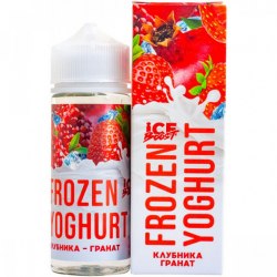 Жидкость Frozen Yoghurt Клубника - Гранат ice boost 120мл
