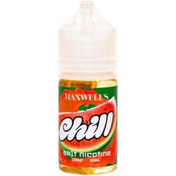 Жидкость Maxwells SALT CHILL 30мл 20мг Maxwells