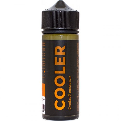 Жидкость COOLER BLACK 120 мл 3 мг Сладкий апельсин