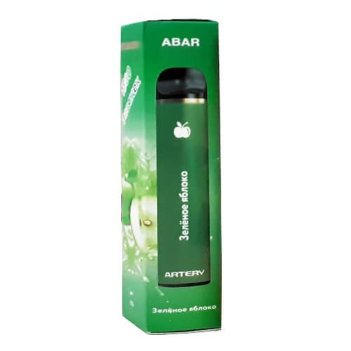 Одноразовый POD Artery ABAR Зеленое яблоко (1500 затяжек) 2%