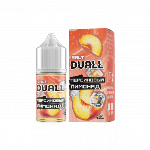 Жидкость DUALL SALT Персиковый лимонад 30мл (hard)