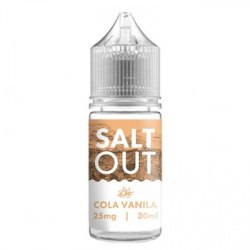 Жидкость SALT OUT Cola Vanilla (Освежающая ванильная кола) 30 мл 20мг